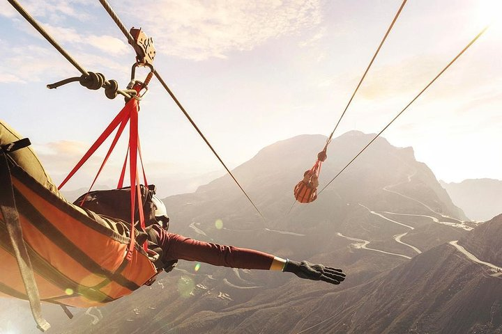 Ras Al Khaima's Jebel Jais Zipline (World's Longest) Tour - With Transfers  - Photo 1 of 10